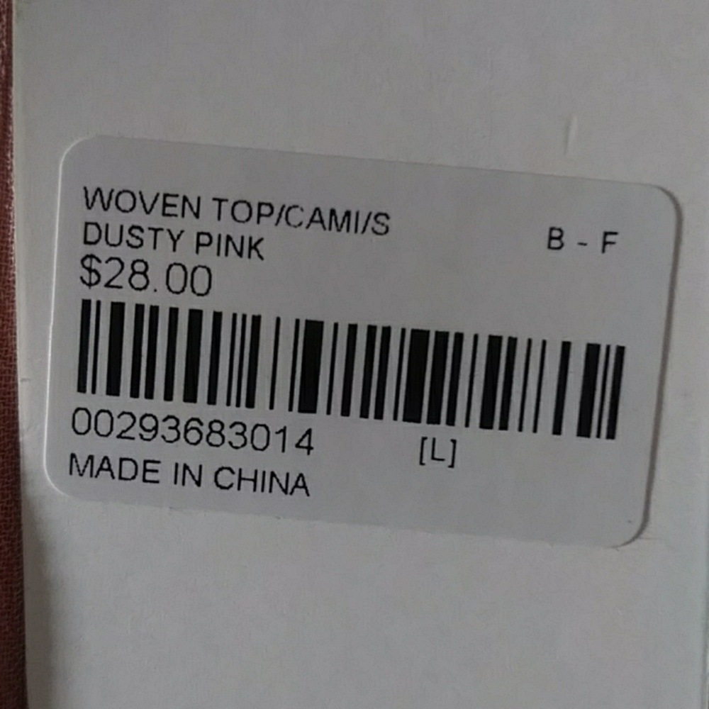 ❌SOLD❌NWT. Dusty pink lace cami. - Picture 7 of 8